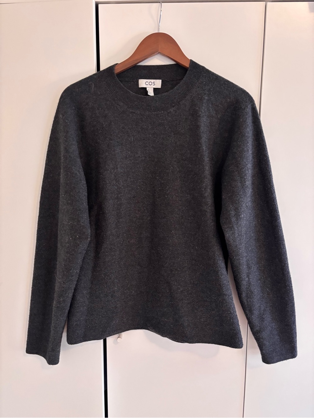 COS Charcoal Crewneck Sweater